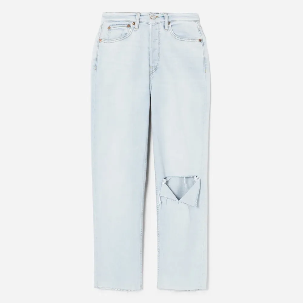 NWT RE/DONE COMFORT STRETCH HIGH RISE STOVE PIPE - Image 2