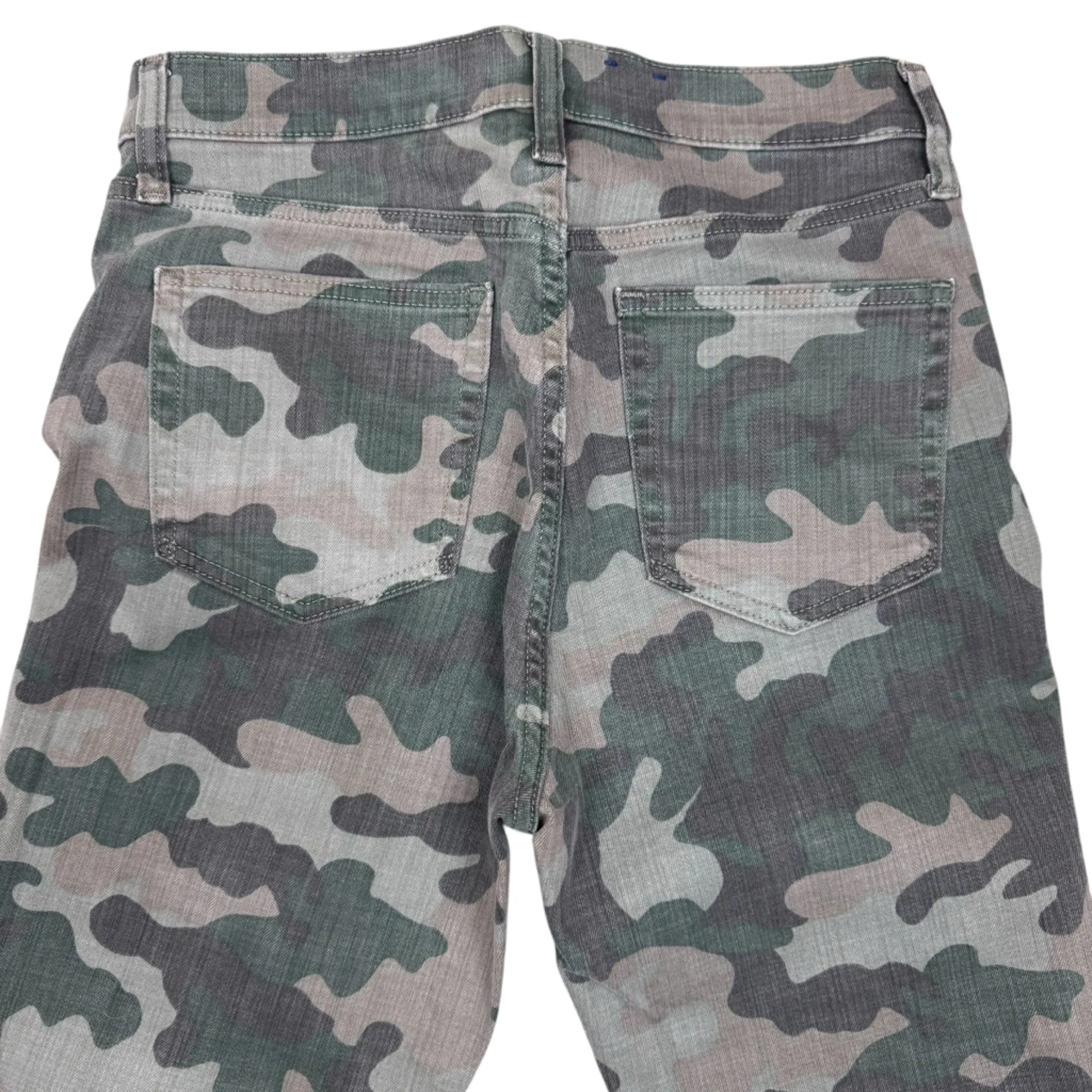 GAP Camo True Skinny Ankle High Rise Jeans Pants Size 29 8 Regular 8R Green Tan - Image 3