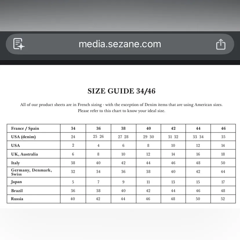 SEZANE Denim Brut Sexy Tapered Straight Leg Jeans Bleach Blue Sz 42 TALL - Image 13