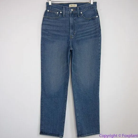 NEW Madewell Perfect Vintage Straight Jean‎ in Mayfield Wash, NG251, 28 - Image 3