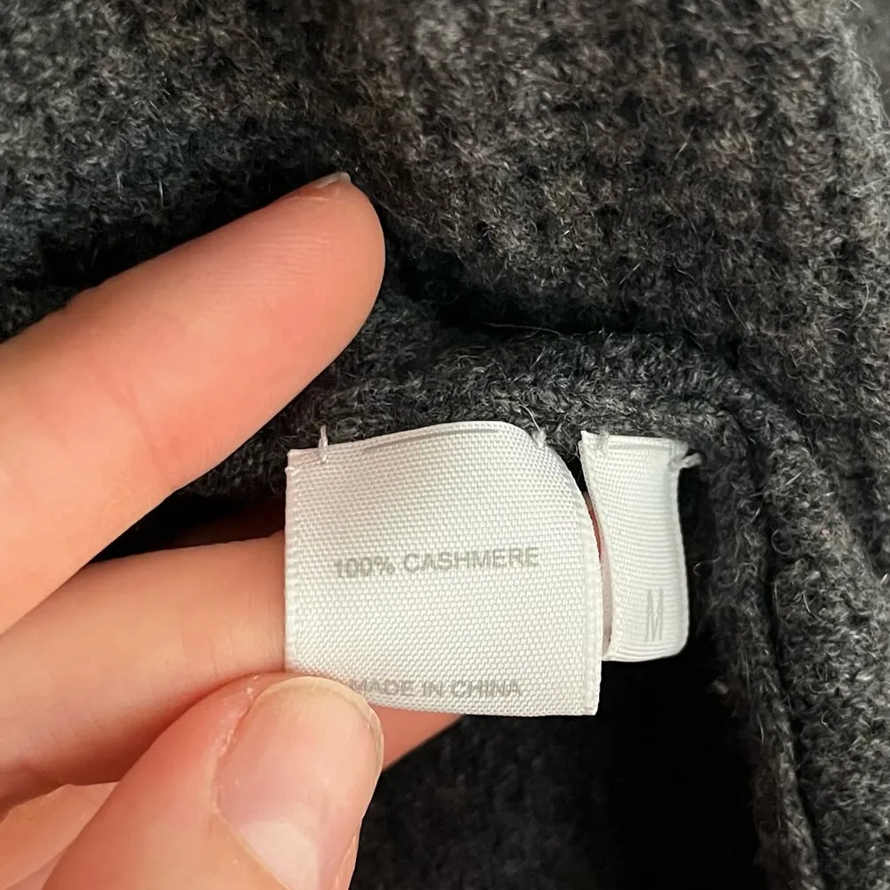 Kokun Drape Waterfall Woven Cashmere cardigan Medium Tan - Image 10