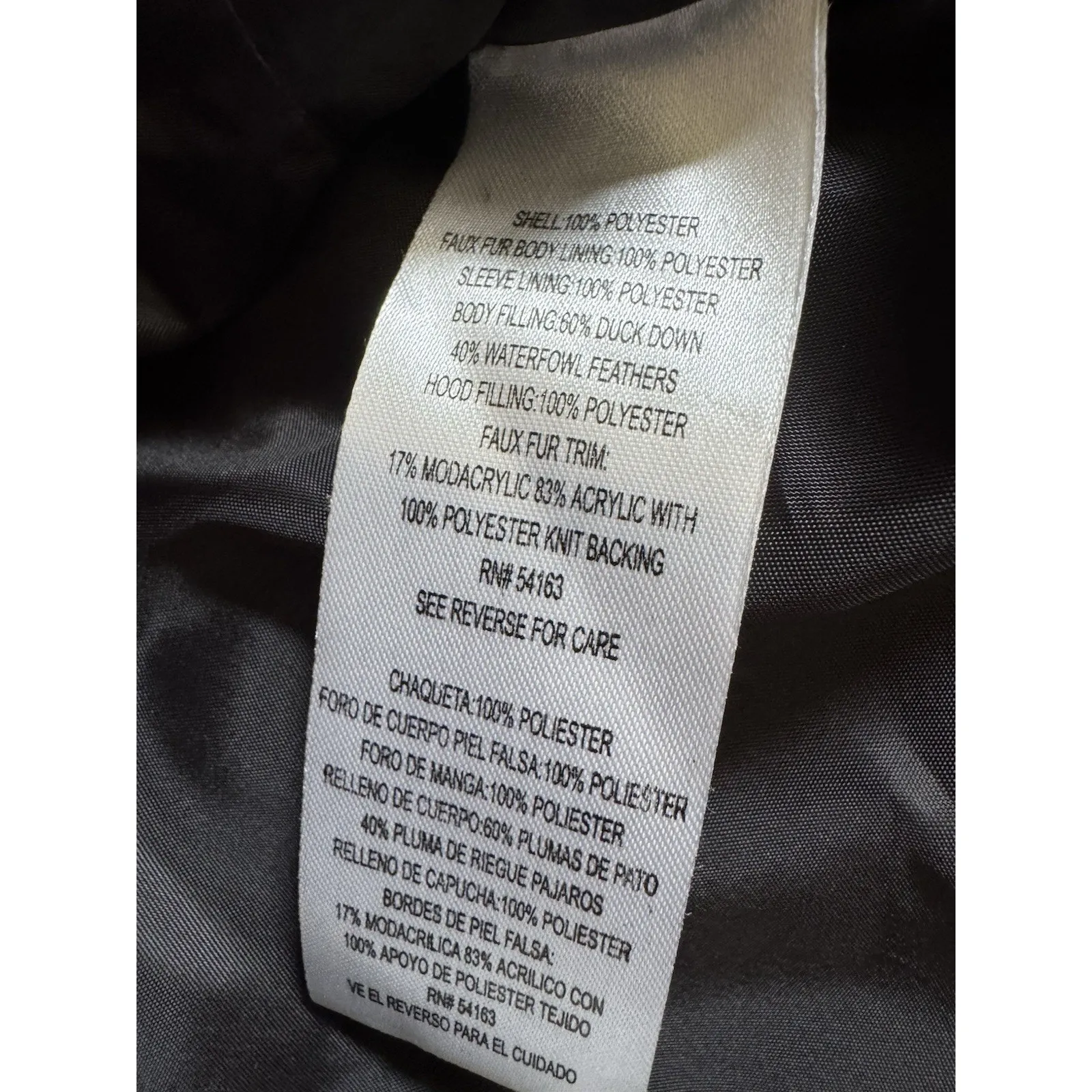 Calvin Klein Women’s XL Faux Fur Hooded Down Puffer Coat Jacket X Large Winter - Image 7