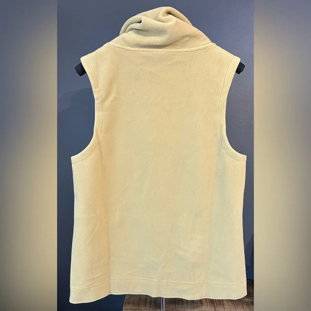 NWT NOBULL Women’s Sleeveless Polartec Cowl Fleece Hoodie - XS - Taupe - Image 5