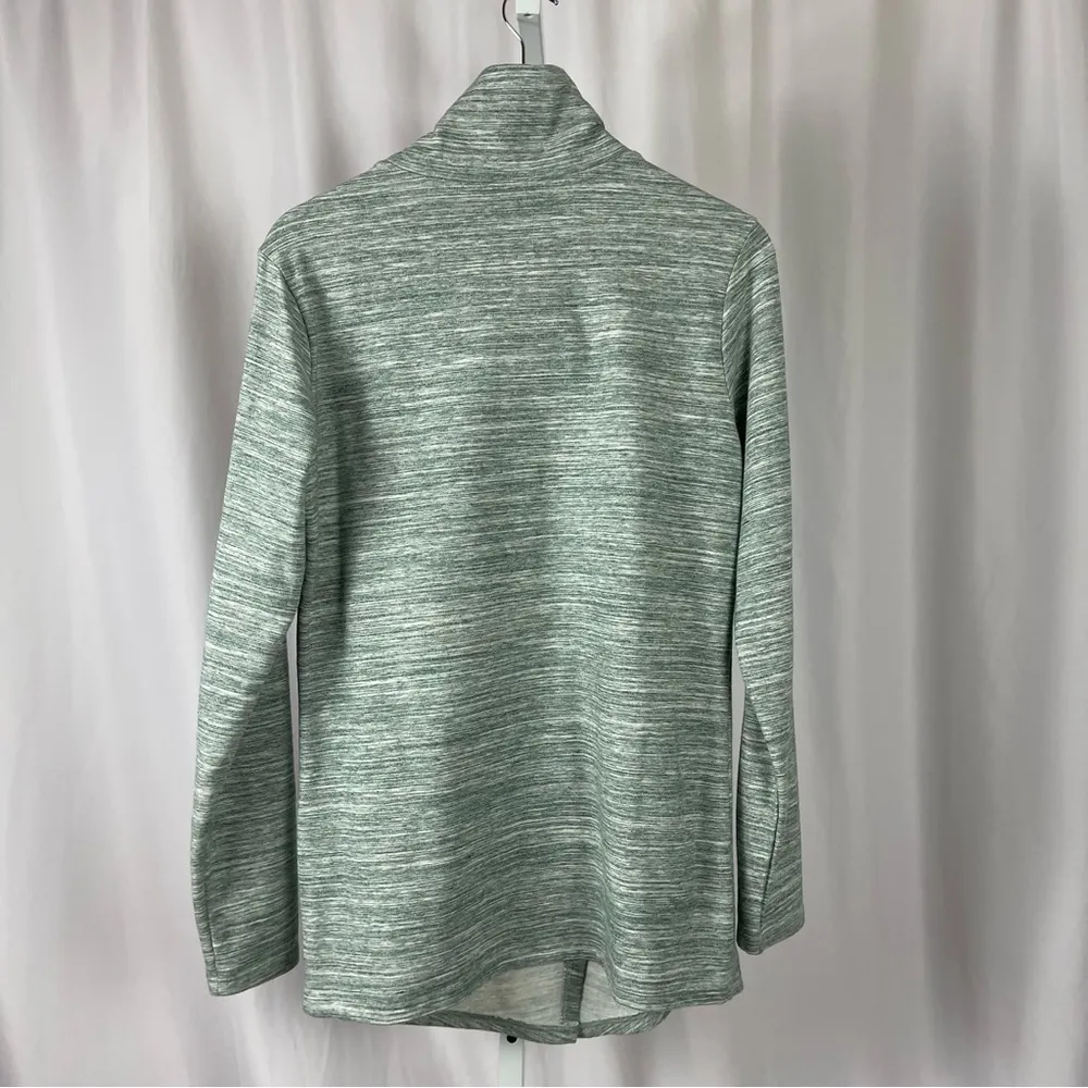 Danskin Women's Large Cowl Neck French Terry Bliss Wrap Top Yoga Modern - Image 6