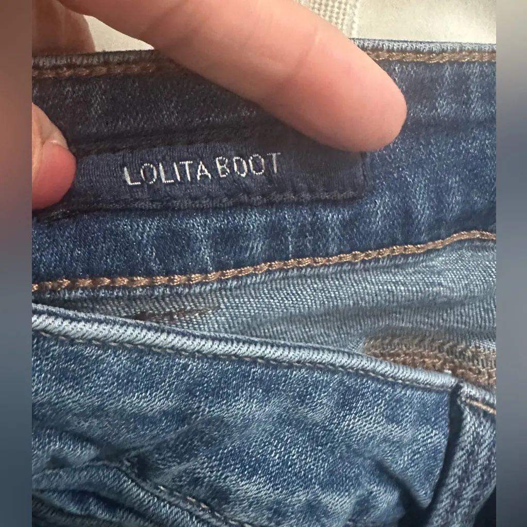 Lucky Brand Women's Dark Blue Boot Cut Jeans - Image 8