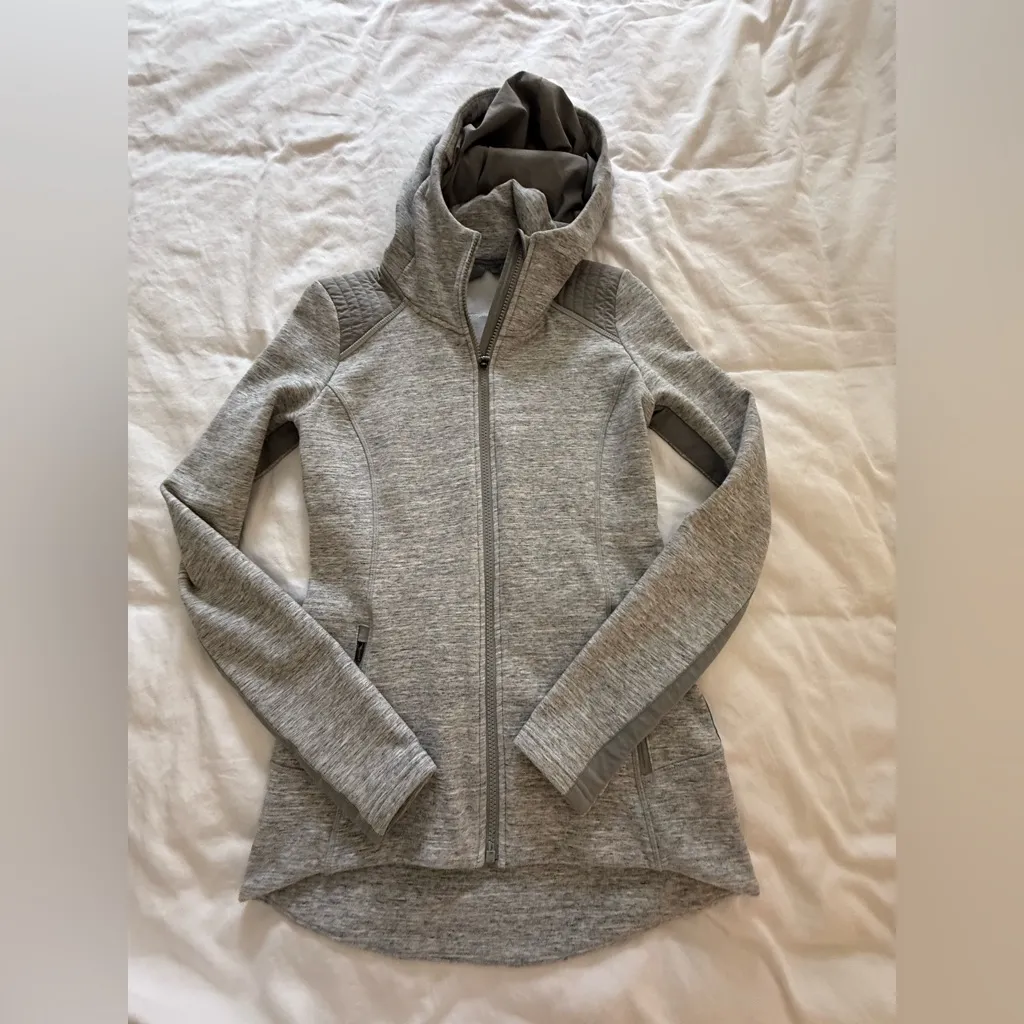 Athleta Stronger Zip Up Hoodie- Like New - Image 2