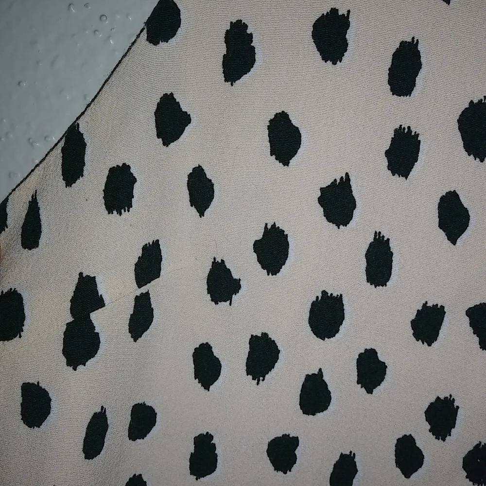 Kate Spade Live Colorfully XS Sleeveless Brush Dab Dots Top Blush Pink - Image 9