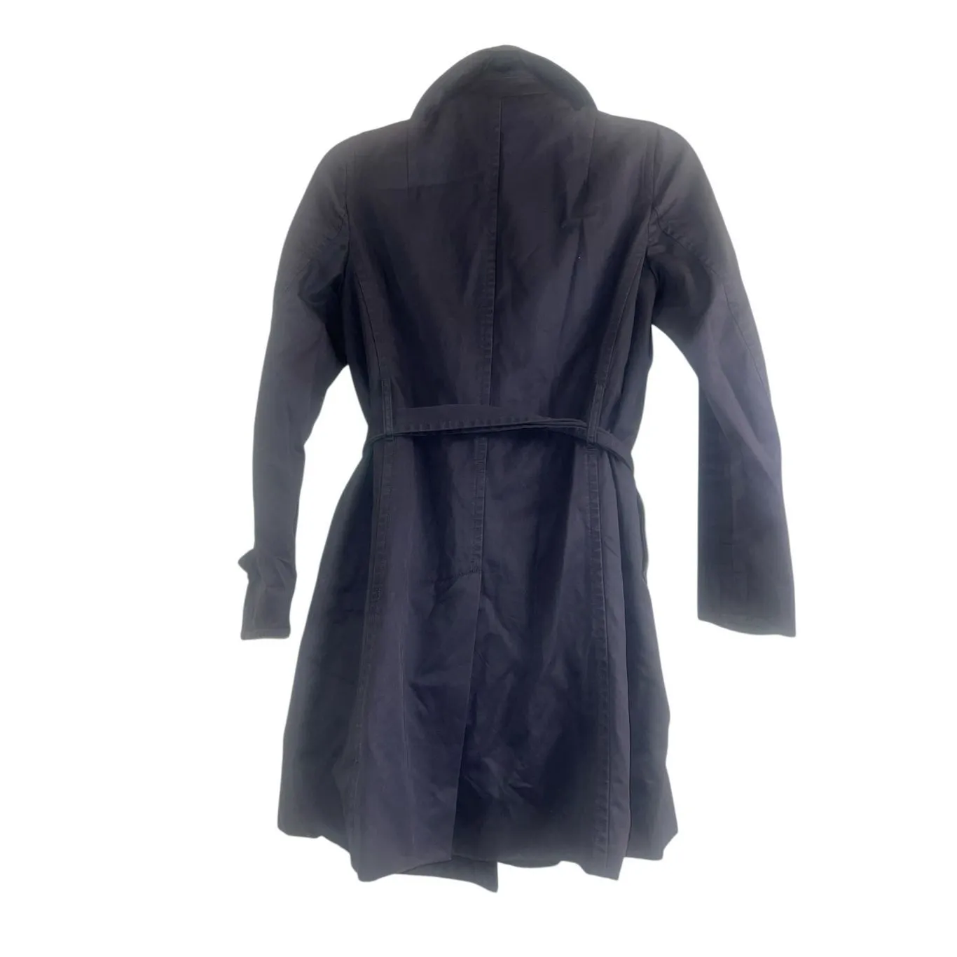 ✨Rag and Bone Cotton Grey Sz 2 Trench Coat with Wrap ✨ - Image 4