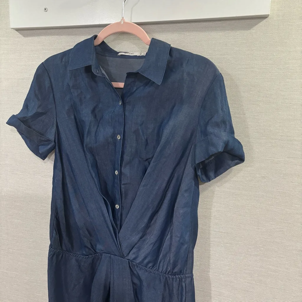 Bailey 44 Low‎ Rider Denim Mini Dress Size Small - Image 5