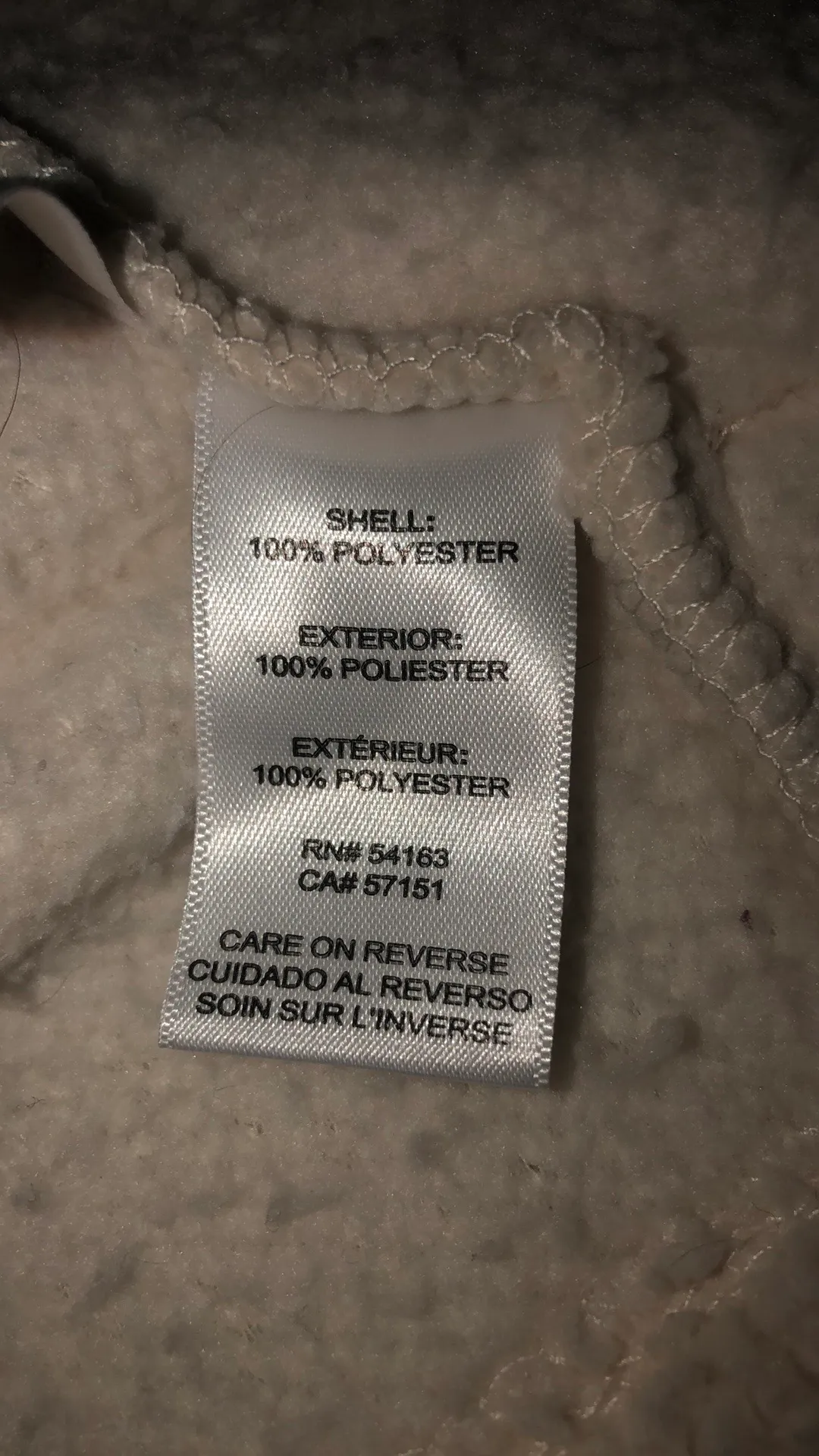 Calvin Klein Sherpa Fleece Zippered Jacket - Image 5