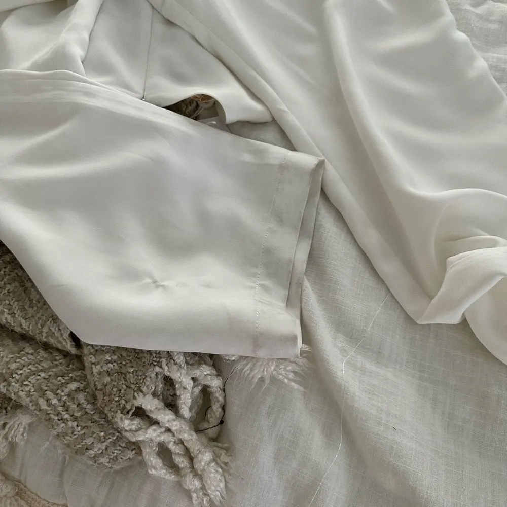 Wayf Women’s Extra Small Monticello White Cutout Jumpsuit - Image 8