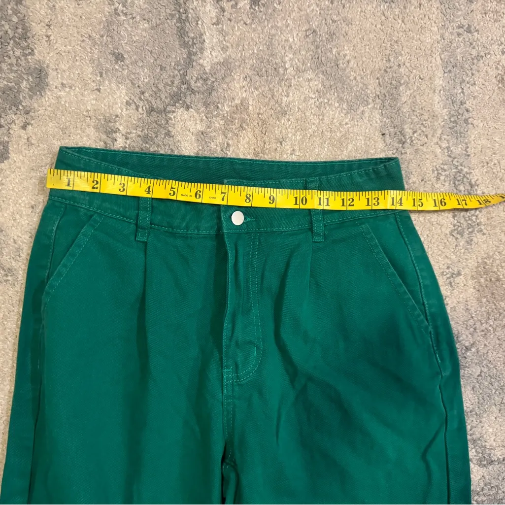 SHEIN Women’s  Emerald Wide Leg Pants - Image 5