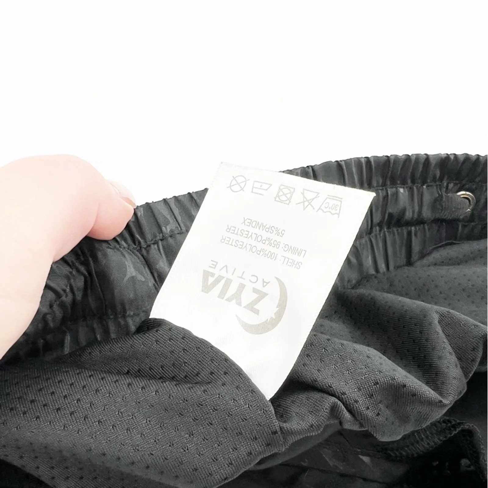 Zyia Active Bomber‎ Animal Print Running Shorts XL Black - Image 8