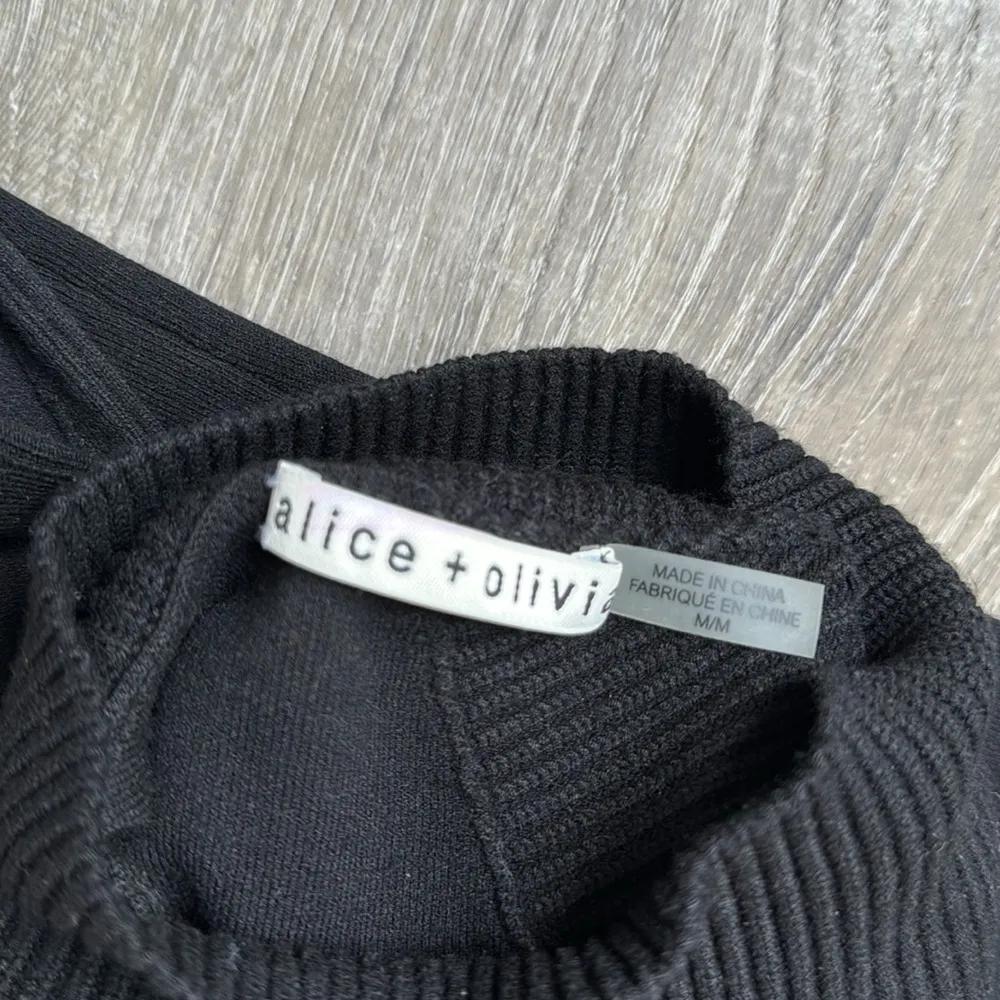 ALICE + OLIVIA Kiki Cut Out Sleeveless Dress in Black - Image 13