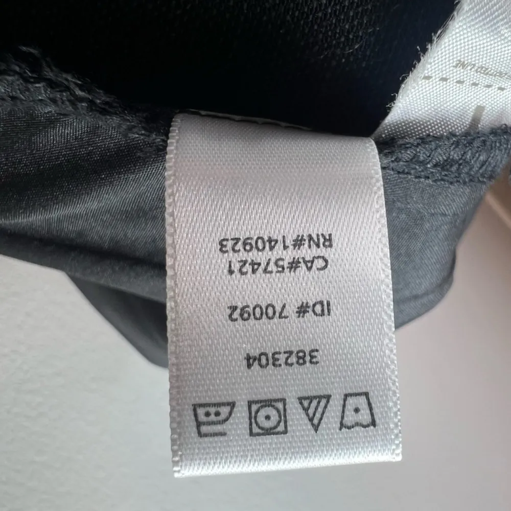 Ann Taylor Loft Tie Waist Cropped Linen Blend Trouser Pants Black Women's Size 8 - Image 15