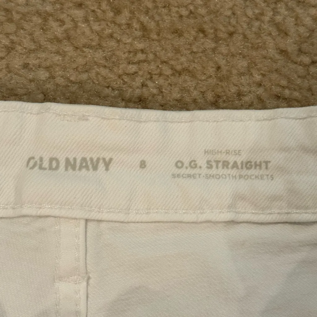 Women's White Denim Shorts - Image 3