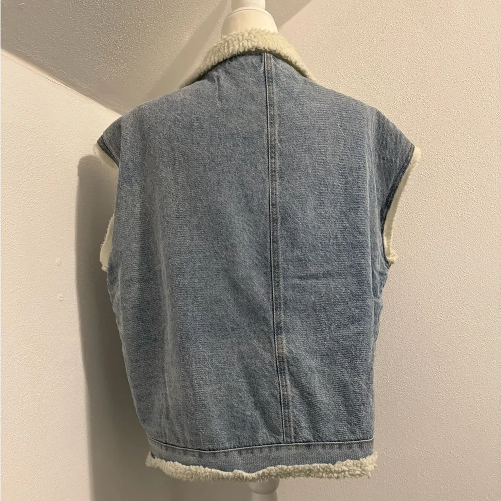 Wool Jean Vest Size XL - Image 5