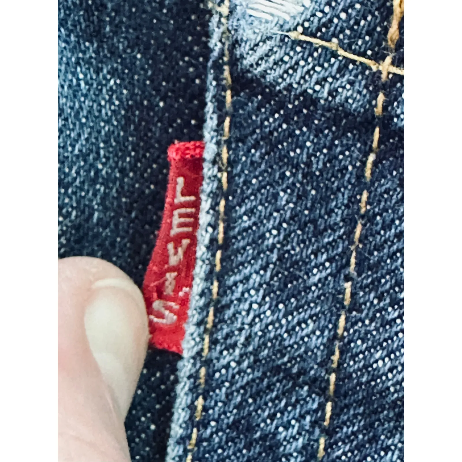 Levi's Vintage 501 XX Denim Cut Off Shorts Size 30" Selvage Big E ReSummer - Image 8