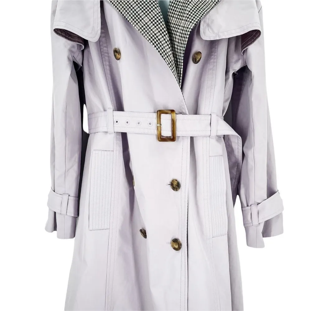 Kate Spade New York Menswear Lapel Trench Coat Jacket Medium - Image 95