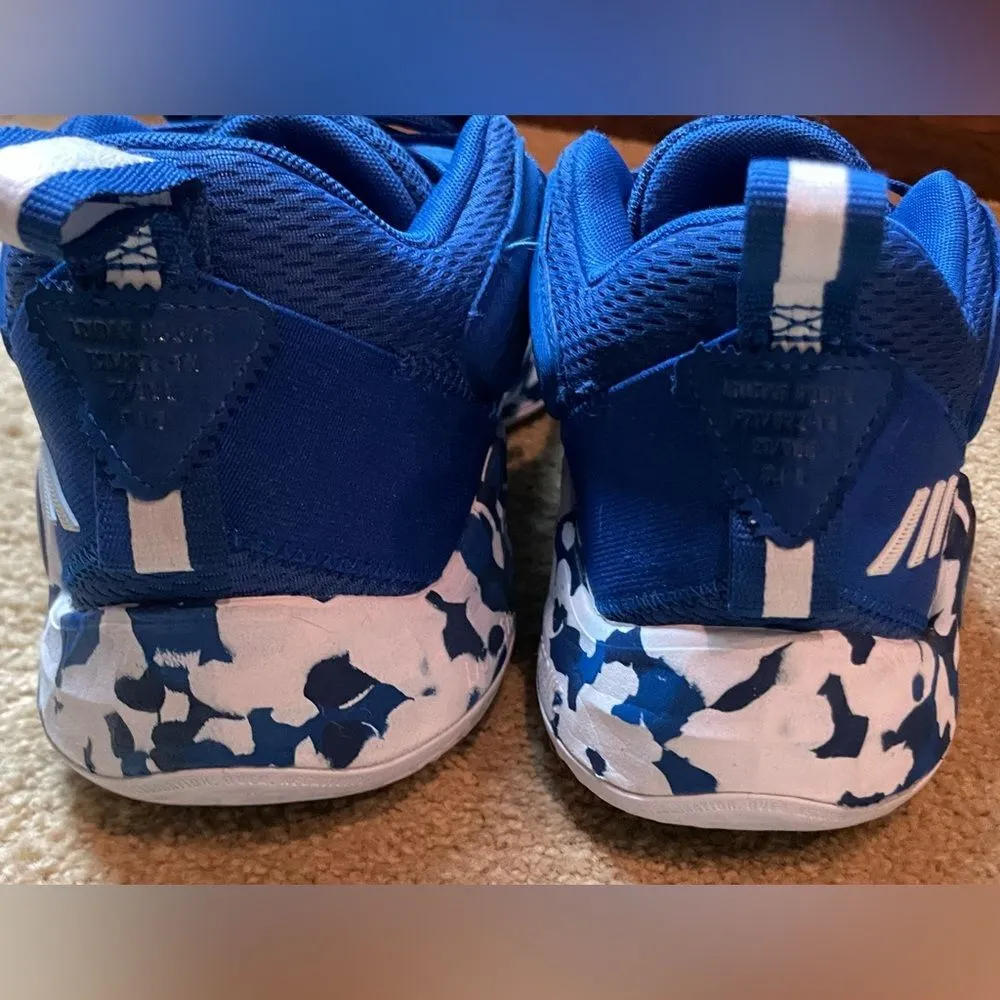 Adidas D.O.N. Issue 3 Royal Blue White Basketball Sneakers Unisex Women’s 9.5-10 - Image 9