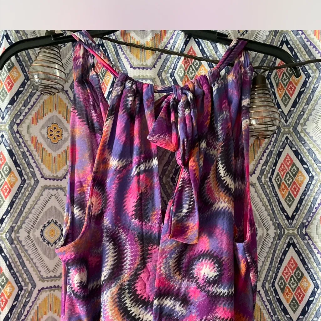 Sweet Pea by Stacy Frati Multicolor Halter Dress - Image 5