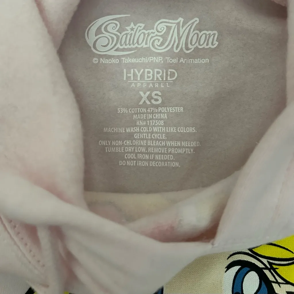 Sailor Moon‎ Pink Hoodie - Image 3