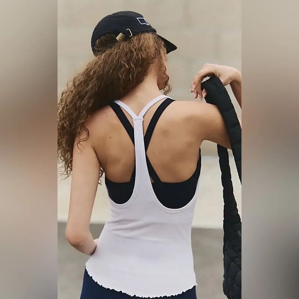 Free People Madeline Tank White Size undefined - Image 6