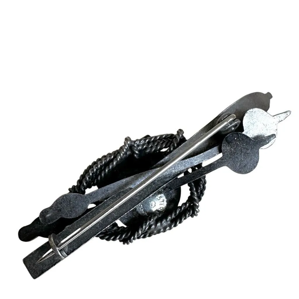 Vintage Füssen West Germany Souvenir Pin – Rare Alpine & Crest Design - Image 5