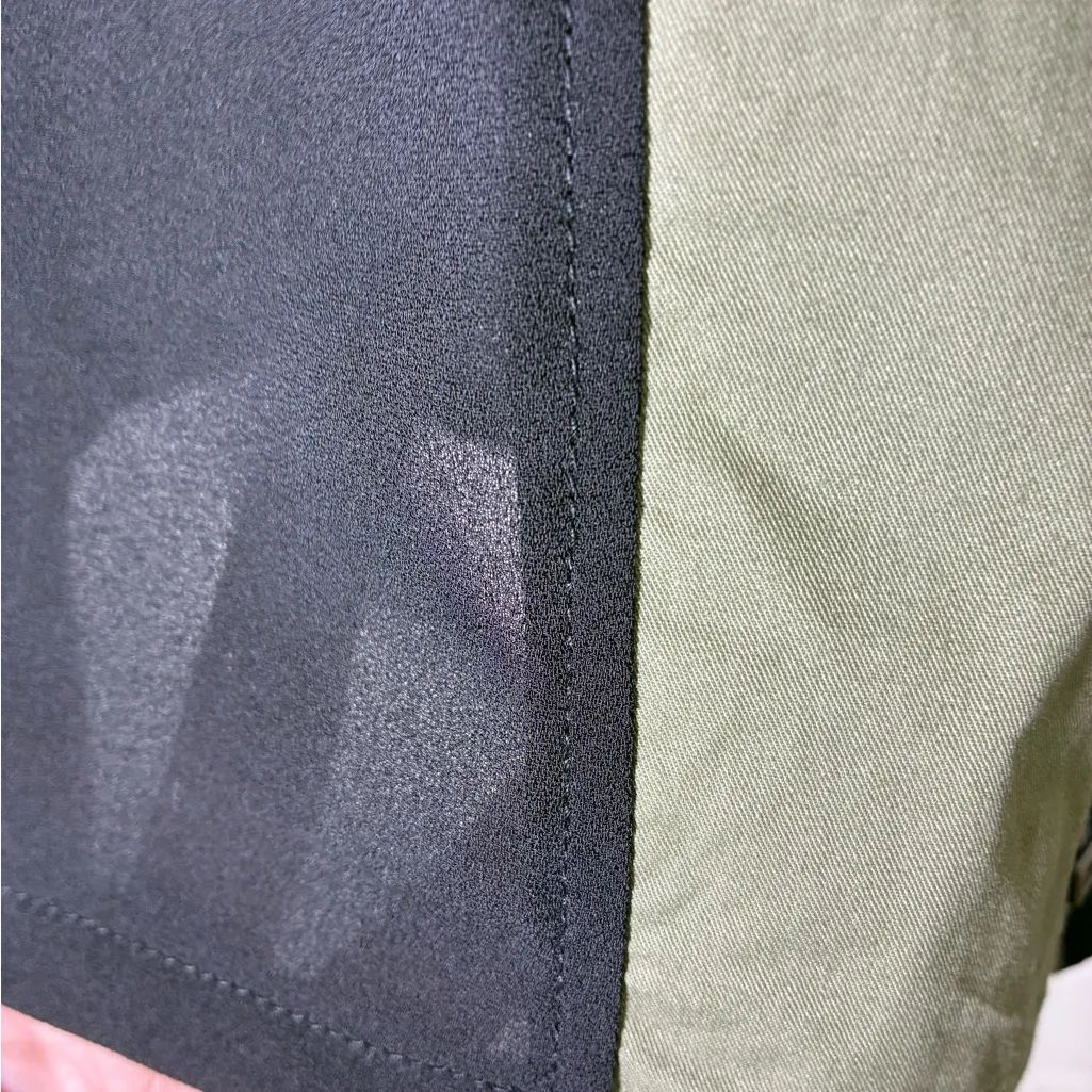 Romeo & Juliet Couture Olive Green Vest - Image 4