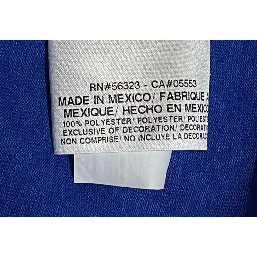 NWT Nike Women's Dallas Short Sleeve Crewneck Tee Royal Blue Size M Medium - Image 6