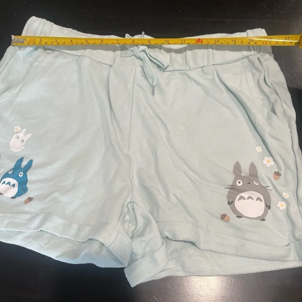 Studio Ghibli My Neighbor Totoro Acorn Totoros Lounge Shorts - Image 10