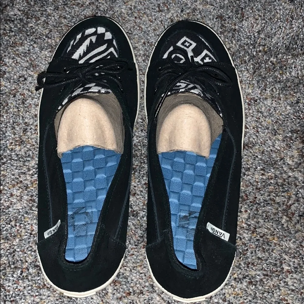 Vans Palasides Surf Side Suede Vulc Black Aztec Sneaker - Image 3