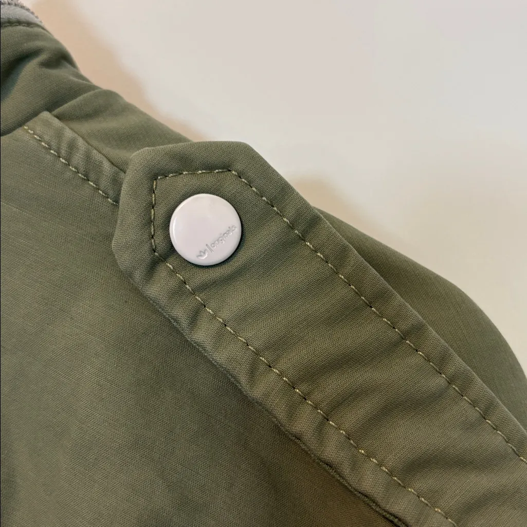 Adidas Originals Olive Green Winter Parka Jacket Military Army M Coat Women Size M - Image 12