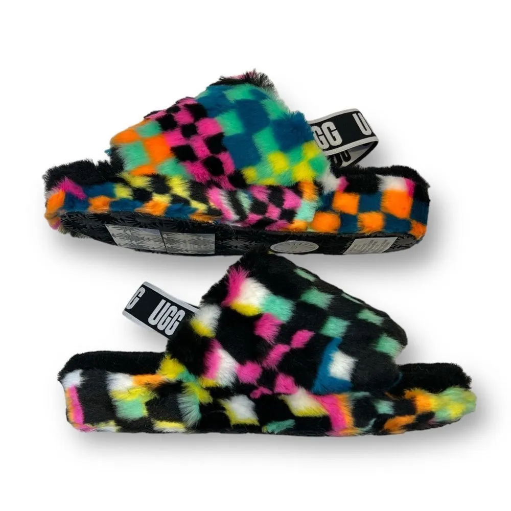 Fl Yeah Checks Fuzzy Slides Size 8 - Image 6