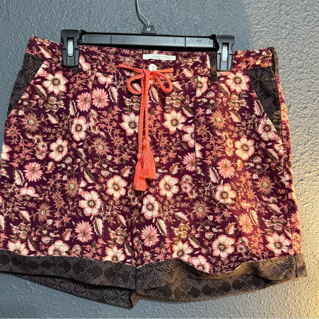 NWOT Sundance Brown and Pink Bermuda Shorts - Image 2