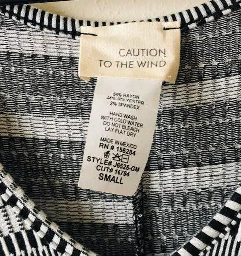 Black And White Jumpsuit Small - Image 6