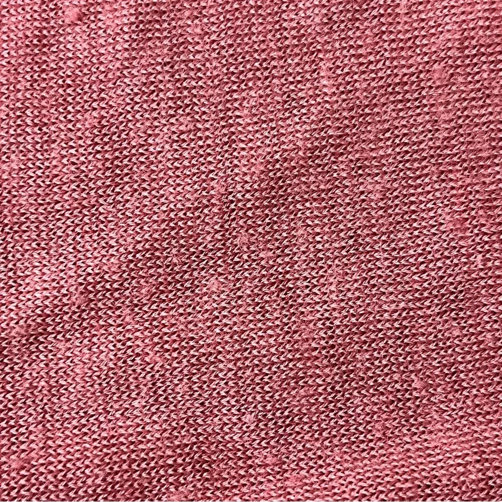 Ann Taylor Linen Cardigan Sweater Womens Pink Barbie Preppy Casual Modest XS - Image 7