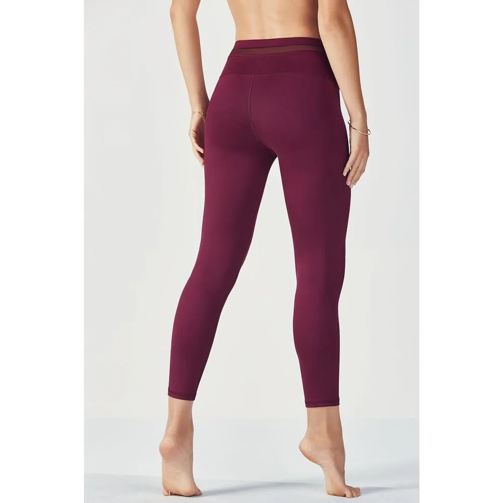 Fabletics Darby Hi-Rise Mesh PowerHold 7/8 Legging - Image 2