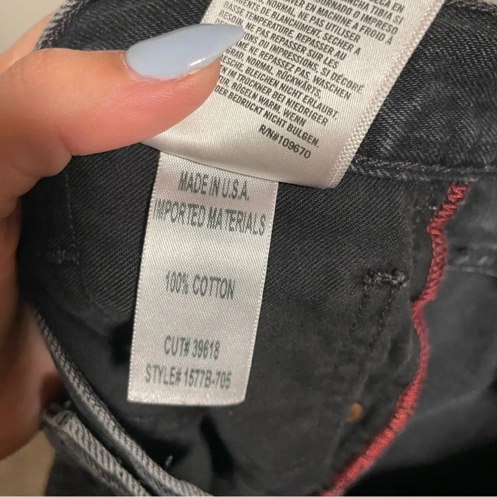 Citizens of Humanity COH Liya High Rise Classic Fit Crop Distressed Jean Size 28 - Image 14