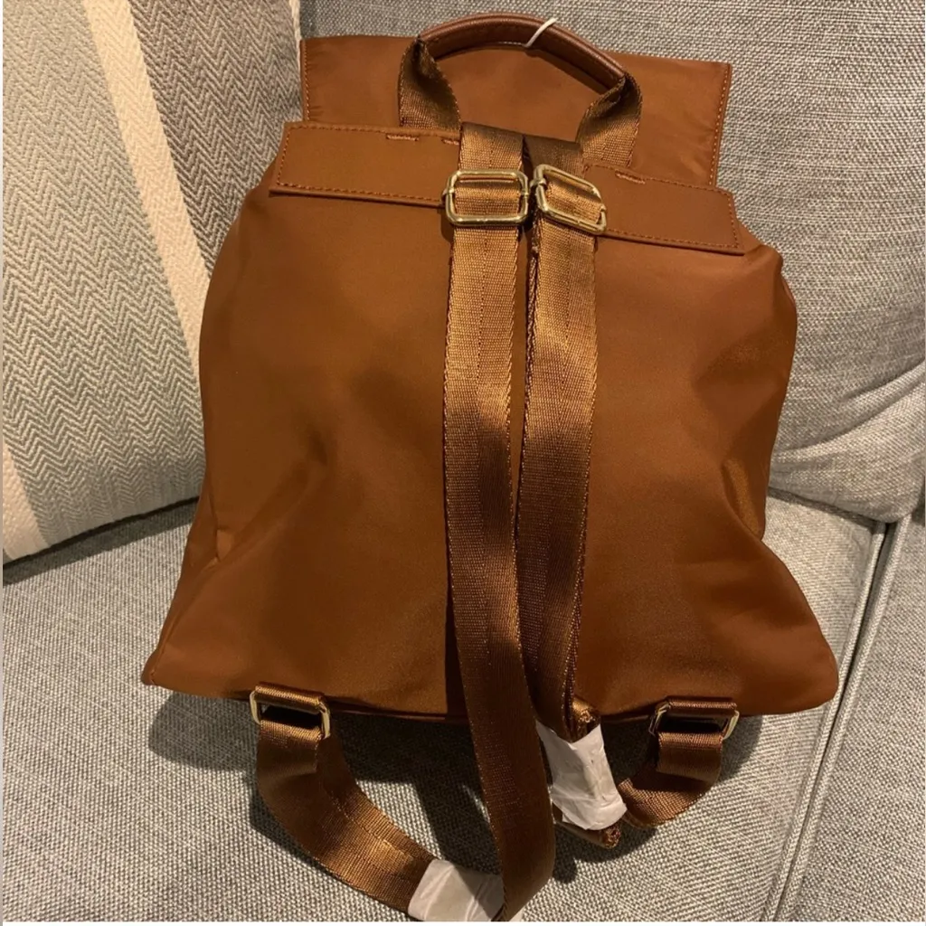 NEW Stoney Clover Lane Homecoming Chocolate Brown Flap Backpack Bookbag Knapsack - Image 7