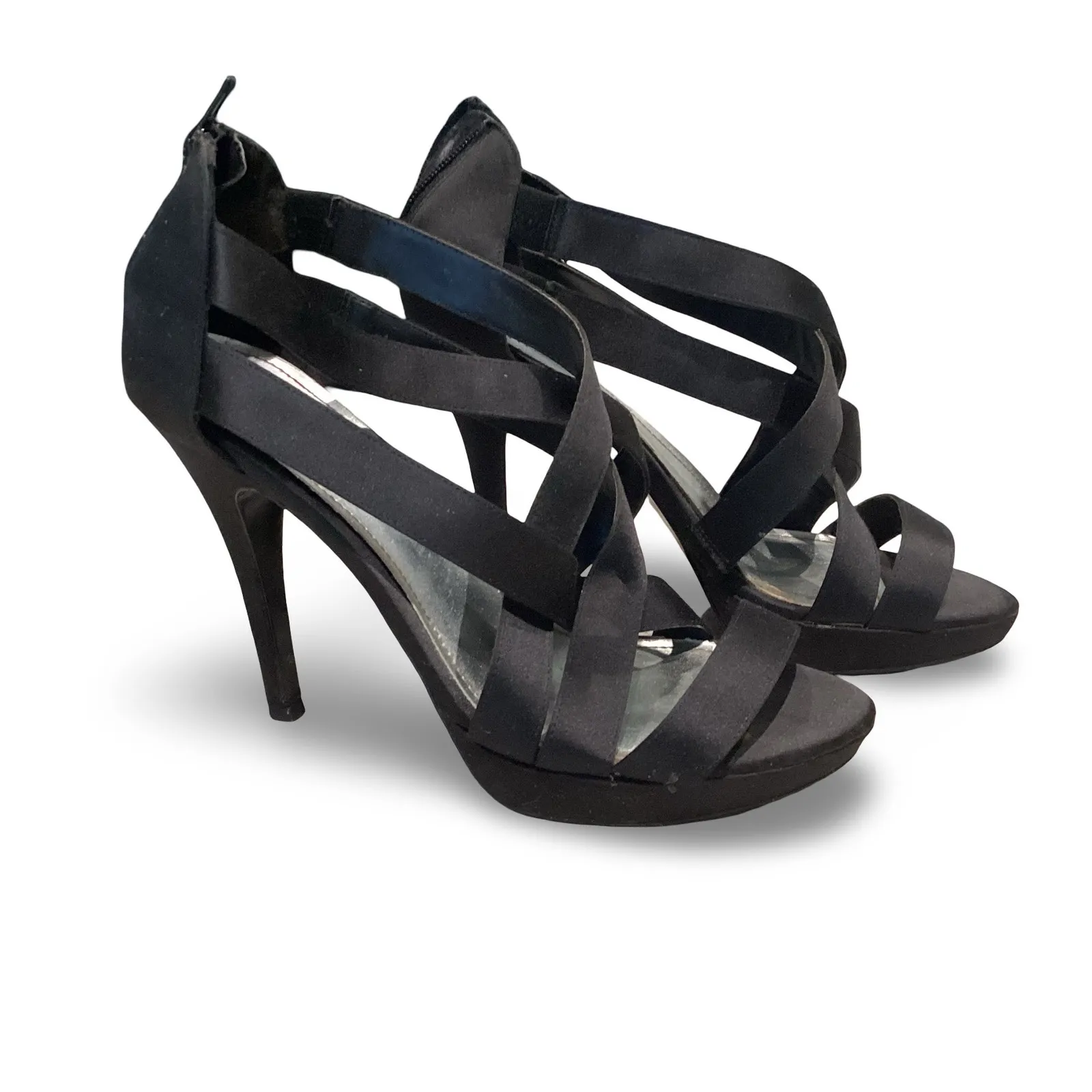 Maripe Andra Black Strappy Heels - Image 2