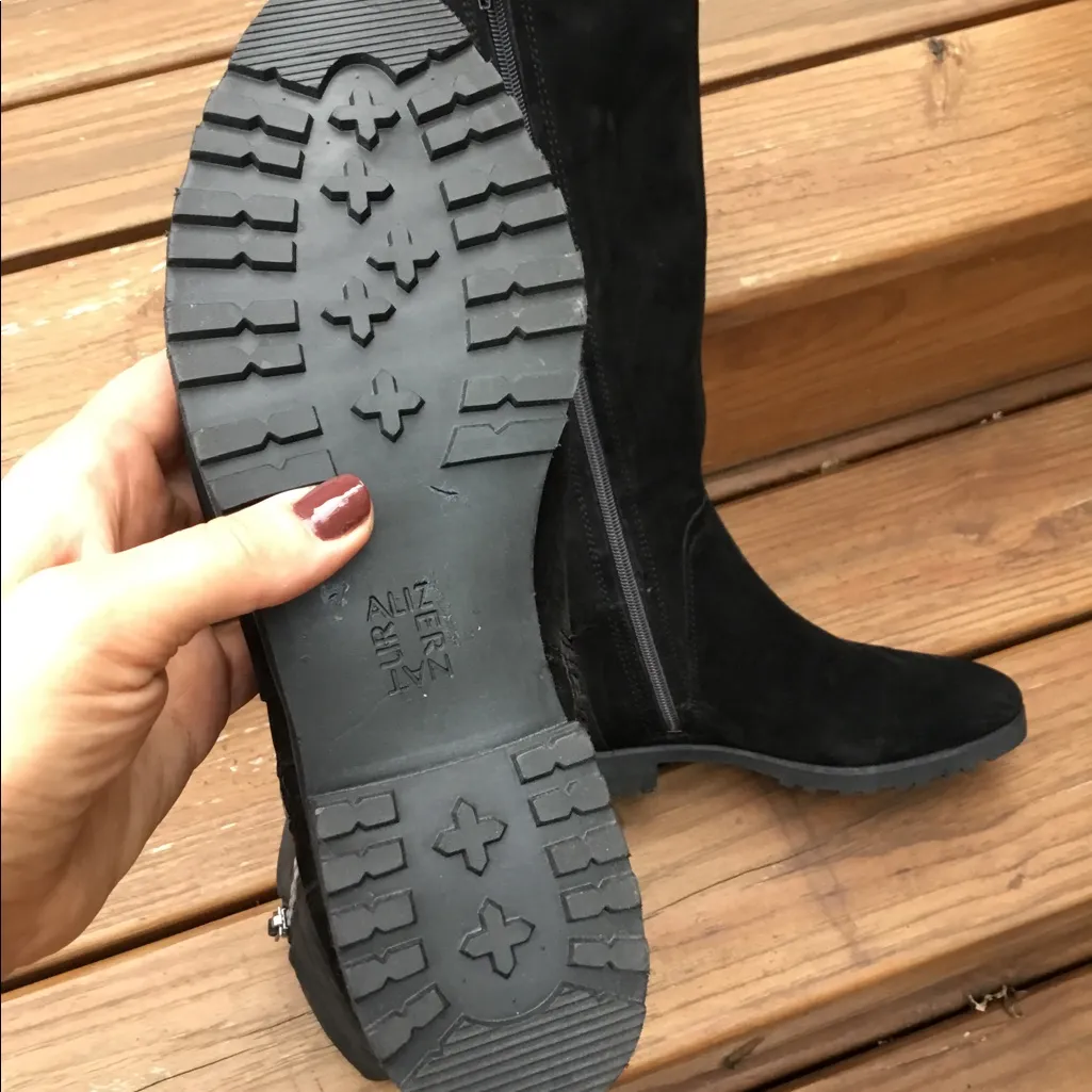 SALE❣️❣️❣️Natural suede leather boots NEW 👢🍁🍂 - Image 5