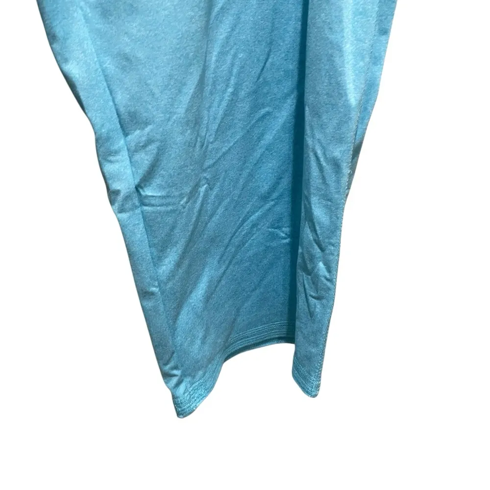Champion Capri Cropped Straight Leg Athletic Paints Plus Size XXL Aqua Blue NWT - Image 2