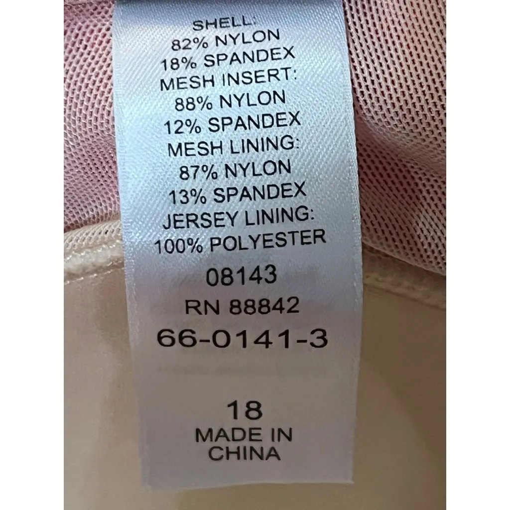 Swimsuits for All One Piece Womens 18 NEW No Tags Bright Pink 66 - Image 7