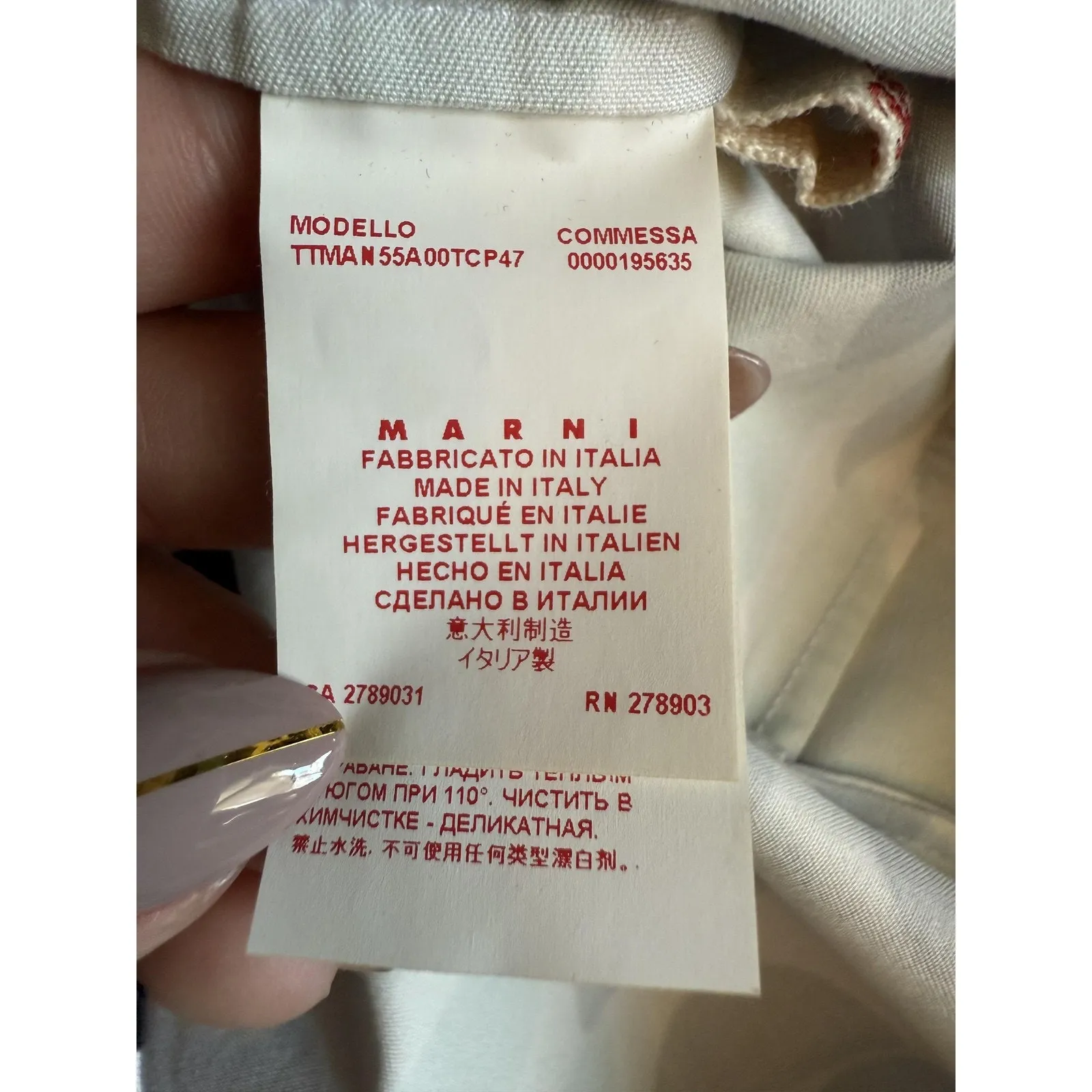 Marni Cami Top Womens IT 38 Black Green Geometric Print Made in Italy Peplum Hem White Size undefined - Image 3