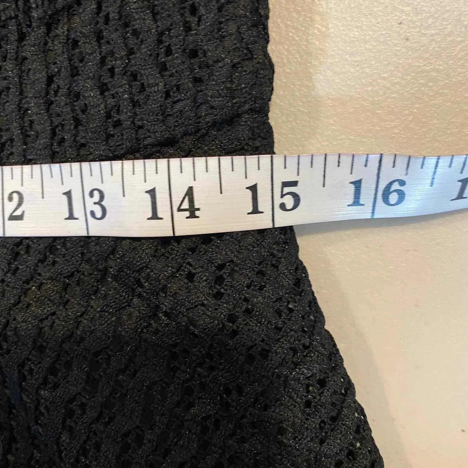 Ali & Jay Lace Whimsigoth Festival Cowgirl Dress Small Black Crochet Fringe‎ - Image 9