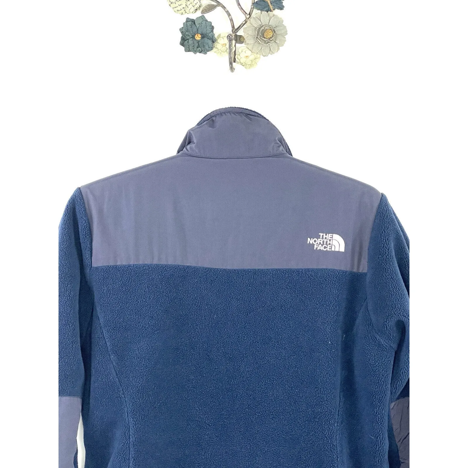 The North Face Summit Series Women's Wind Stopper Size Large Jacket Blue Gray - Image 6