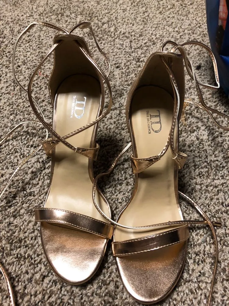 True Decadence Rose Gold Heels - Image 3