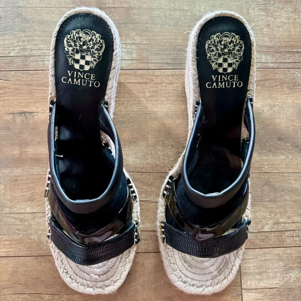 Vince Camuto NWOB Molisana Espadrille Wedge Sandal Size 10 - Image 5