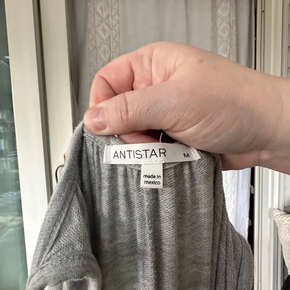 Antistar grey jersey tank top jumpsuit looks like a Free People onesie! - Image 6